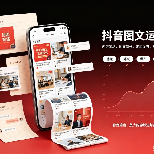 雁江抖音图文代运营服务